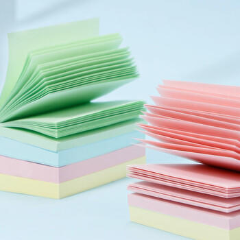 齐心（COMIX）【热门商品】彩色便利贴12本/1200张 便签贴纸便签本易事贴N次贴(76*76mm) 文具办公用品 ECC401 商品图3