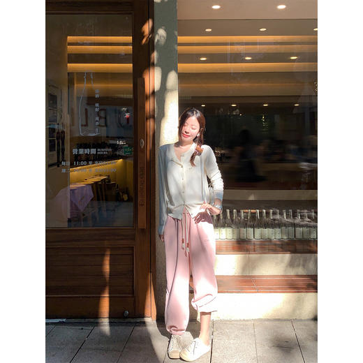 <曾小咸推荐>韩系温柔风软糯针织开衫 商品图4