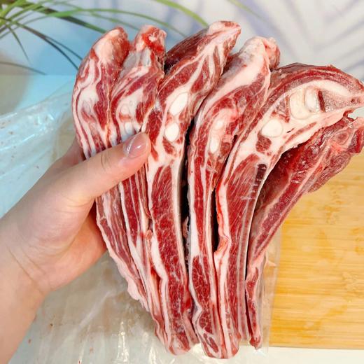 顺丰冷链3斤115包邮，新西兰原切手把羊排挑选30斤左右的新西兰羔羊整条原切，品质好货肉质鲜美口感软嫩骨小肉多基地直邮 商品图0