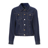 EITIE爱特爱简约早秋复古通勤时尚短款翻领牛仔2025秋季新款外套C2503808 商品缩略图5