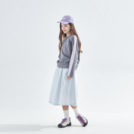 cicochild25秋季新款亲子中大女童防晒运动长袖T恤吸湿排汗户外服 商品图4