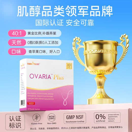 【爱康医选】少女泉肌醇plus手性myo肌醇辅酶q10活性叶酸维生素d 商品图3