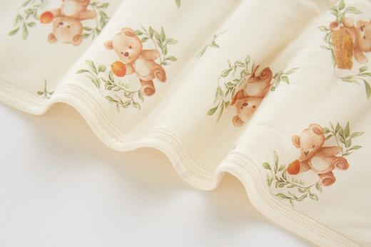 （特惠）金发拉比寝具i5-0橘子小熊抱被90*90浅杏LYEE10641472000 商品图7