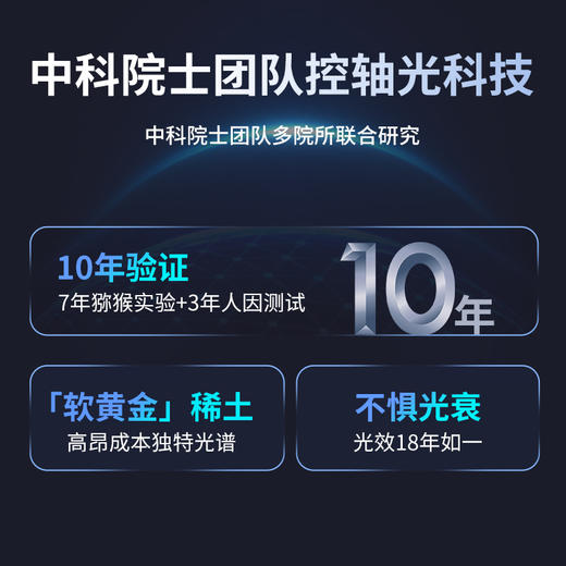 大满贯× 中科院士团队共研控轴卫士T1pro-M光谱（桌面大路灯） 商品图2
