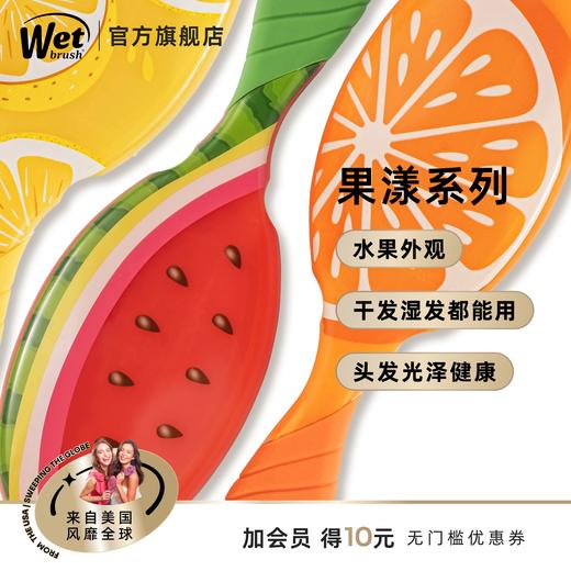 美国Wet Brush干湿两用顺发梳-果漾时光系列 商品图4