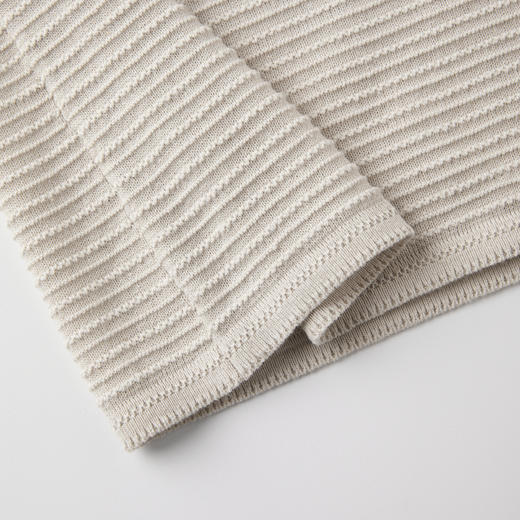 ROMI STUDIO“邂逅夏日”天然亚麻重工浮雕提花半身裙 RWCRXZ4171 商品图3