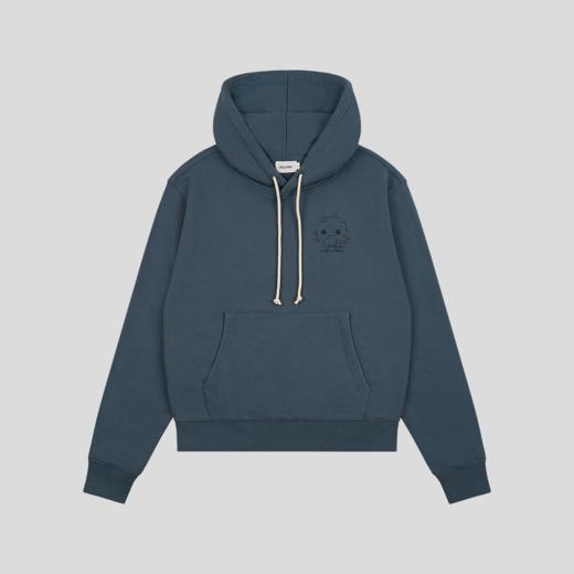 GOODBAI nice to meet you表情印花连帽卫衣 商品图2