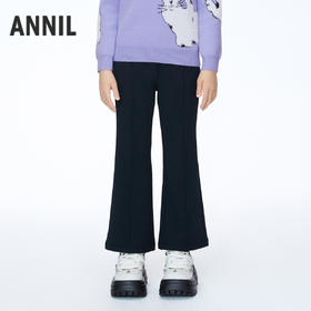 【加绒】女童全腰针织夹裤冬季新款安奈儿童装EG546581