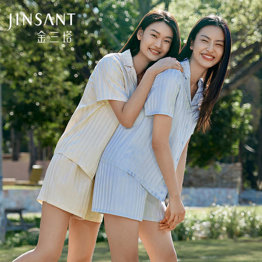 金三塔 女真丝吊带&内衣&睡裙&衣裤套 商品图9