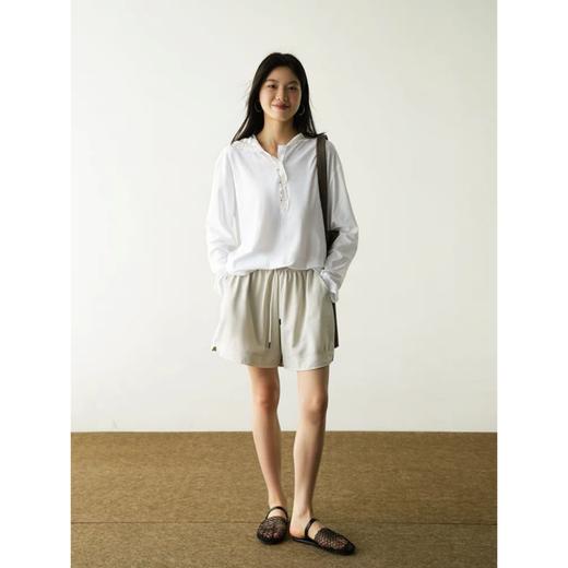 【韩系】元气少女冰感短裤丨高腰显瘦 山本a字五分裤 商品图1