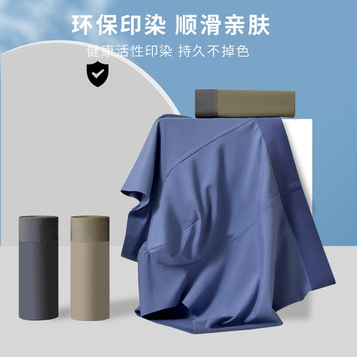 新款男士无痕100s莫代尔平角内裤10A级抑菌亲肤舒适3059 商品图2