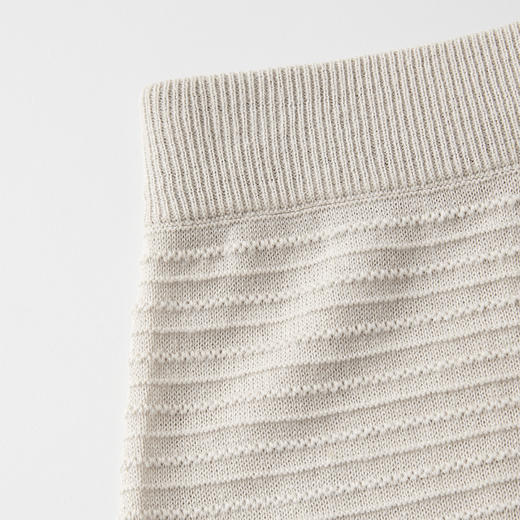 ROMI STUDIO“邂逅夏日”天然亚麻重工浮雕提花半身裙 RWCRXZ4171 商品图2