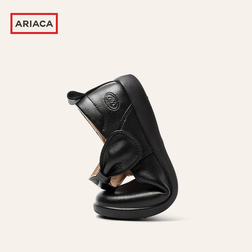 ARIACA艾芮苏女童皮鞋校园小黑鞋25春季新款女孩真皮单鞋儿童鞋子163-19 商品图2