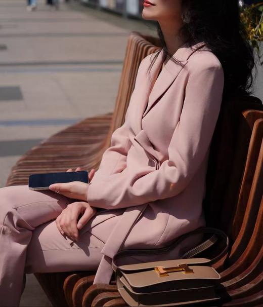 温柔如初|盐系设计感西服套装 商品图2