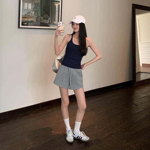 版型超绝！@美式工字美背丨自带胸垫 莱赛尔天丝面料 商品图3