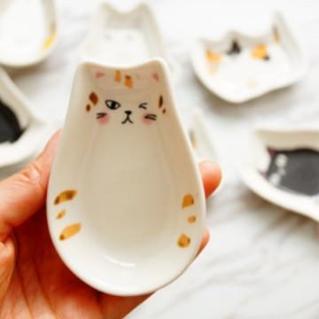猫咪造型迷你小猫酱料碟 商品图5