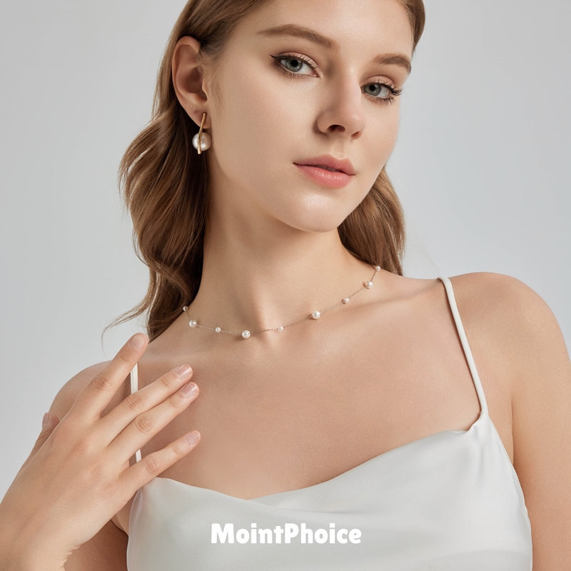 MointPhoice满天星项链（礼盒装）， 如夜空繁星般璀璨，温婉大气，S925银链