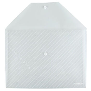 齐心（COMIX）12个装 EA30 A4按扣袋/文件袋/公文袋透明 办公文具 商品图3