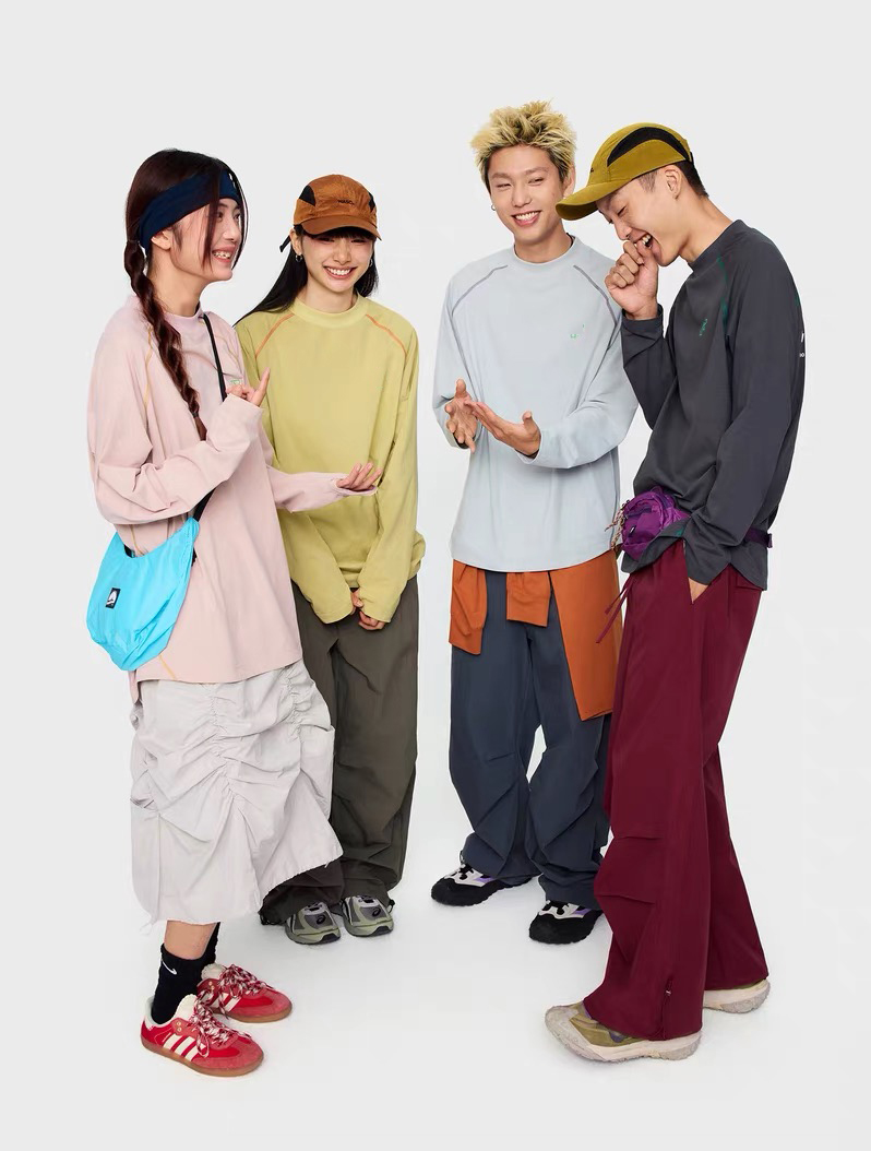 秋新！山系机能风~情侣轻量舒适速干透气长袖T恤