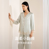 “TA”金三塔真丝睡衣女100%桑蚕丝蕾丝宽松舒适家居服套装带礼盒金三塔（限价款）  YSFEA207 商品缩略图3