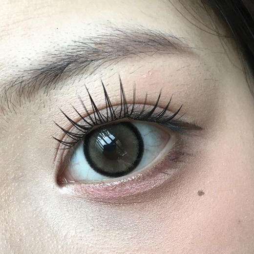 narscolor 冰果甜心棕 半年抛 两片 14.5mm 参考着色 13.9mm 基弧 8.5 含水 40% 新锐国货 商品图1