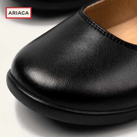 ARIACA艾芮苏女童皮鞋校园小黑鞋25春季新款女孩真皮单鞋儿童鞋子163-19 商品图1