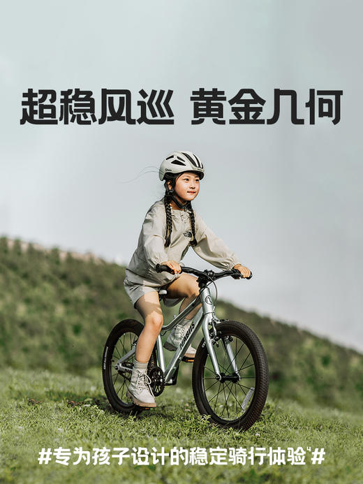 Nabiis那贝斯风巡系列儿童自行车，单速款/变速款，双V刹制动 商品图2