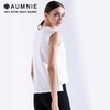 AUMNIE澳弥尼条形LOGO高低背心瑜伽运动健身显瘦高强度上衣 商品缩略图1
