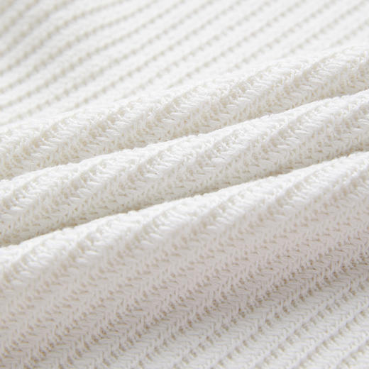 ROMI STUDIO“简约优雅”桑蚕丝轻盈一字领套头毛衫上衣RWCASZ4465  商品图3