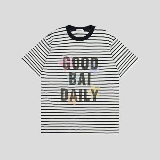 GOODBAI 五角星logo印花短袖T恤 商品图3