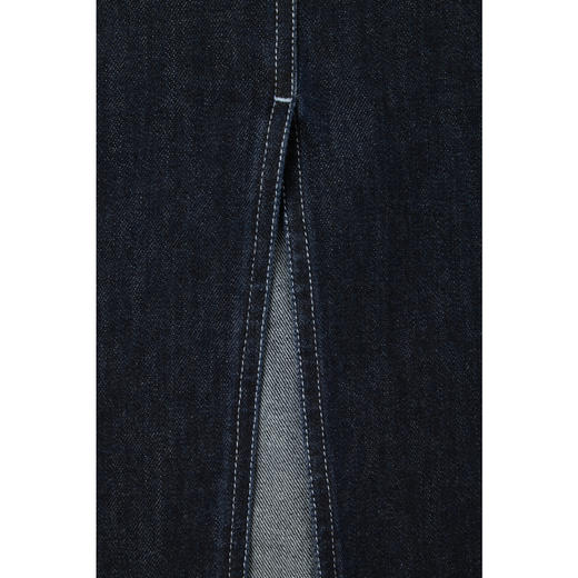 【商场同款】诗凡黎纯棉牛仔直筒中长半身裙2025春新款3G3140981 商品图4