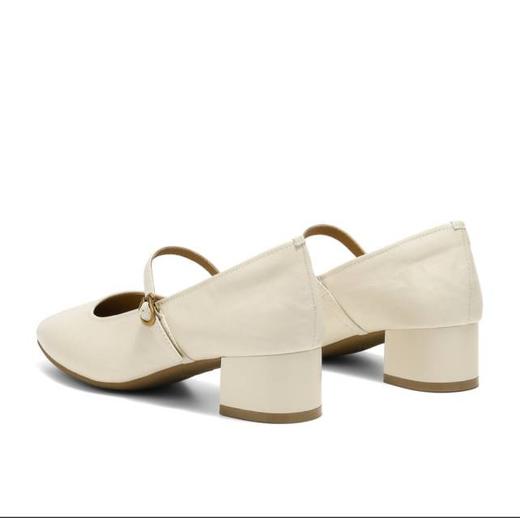 【云粉节】BF楼 森达玛丽珍鞋2025秋季新款粗跟浅口单鞋XLU01吊牌价859活动价399 商品图2