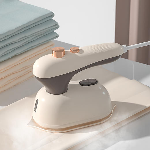 花姿彤 迷你熨斗挂烫机  轻巧便携 快速除皱 平烫挂烫两用 商品图7