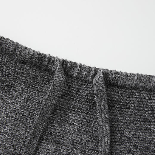 ROMI STUDIO“简约日常”灰色花纱镂空抽绳A字半身短裙 RWCRXZ3713 商品图2