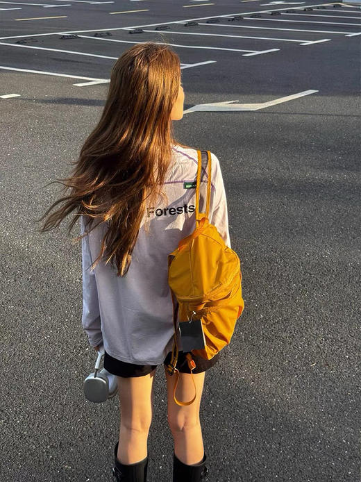 秋新！山系机能风~情侣轻量舒适速干透气长袖T恤 商品图7