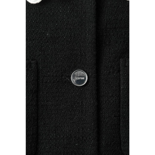 【商场同款】诗凡黎圆领蕾丝边连衣裙2025春新款长裙女3G3190011 商品图3