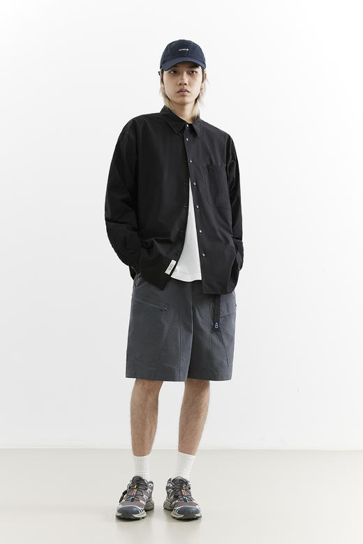 吃茶去chichaqu25速干特氟龙三防户外运动轻量长袖衬衫徒步骑行 商品图2