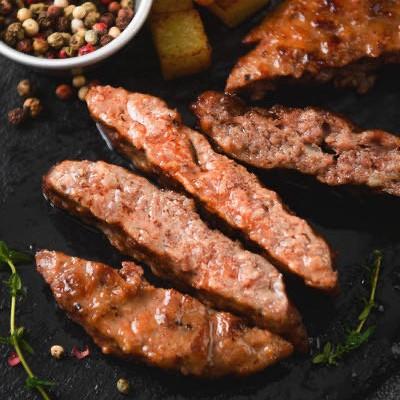 澳洲天然牧场谷饲和牛肉饼 配料仅有和牛肉1.2kg 12个饼 商品图6