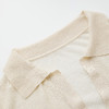 ROMI STUDIO“法式慵懒”莱赛尔亚麻混纺轻薄翻领针织衫 RWCRST4062 商品缩略图2