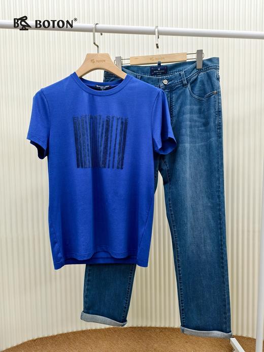 【第2件半价！尾货清仓不退换】
波顿男士休闲T恤棉质透气百搭舒适MT706216 商品图3