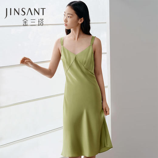 金三塔 女真丝吊带&内衣&睡裙&衣裤套 商品图8