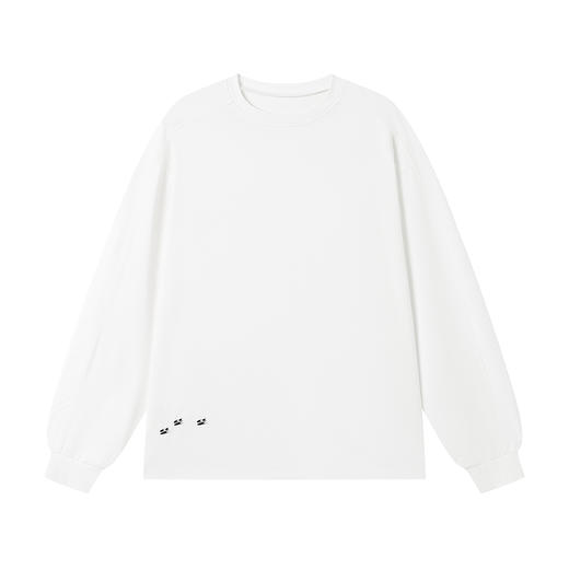 CryingCenter 长绒棉系列-后一片式结构中性长款tee 哭喊中心 商品图4