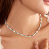 Manreya玛芮雅“珠络青漪“淡水珍珠项链锁骨链女精致|淡水珍珠，长度41+4cm 商品缩略图3