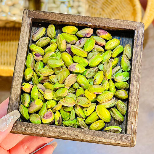 原色开心果#口感香脆颗粒饱满，轻盐焗，配料干净无防腐色素香精，不漂白，自然开口率高达98%⁭以上，健康坚果 商品图3