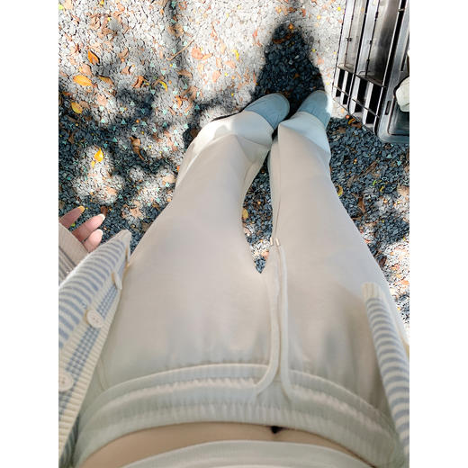 <曾小咸推荐>秋季显瘦微喇裤高腰小个子垂感 商品图2