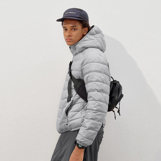 714street3M新雪丽暖绒排骨棉服男2025秋冬新款防水连帽情侣外套 商品图2