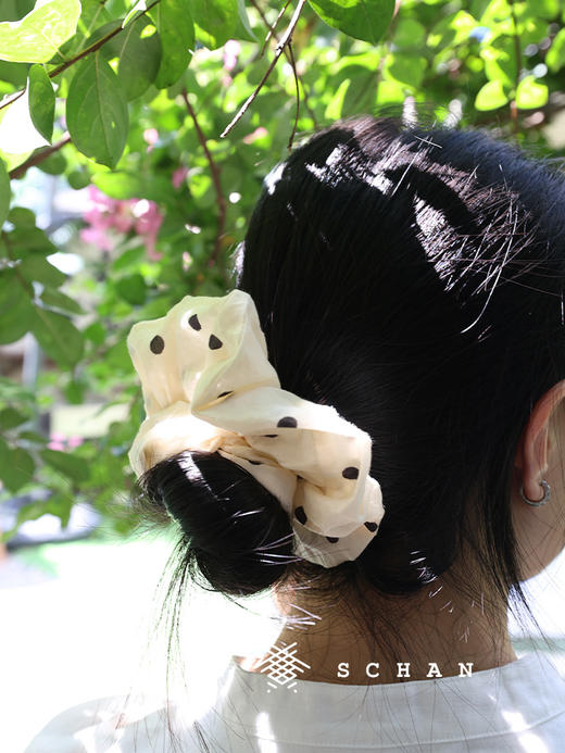 1500积分兑换 PETIT SCHAN小闪 自然而然 一千零一夜系列法式弹力发圈 商品图8