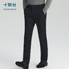秋冬梭织棉弹松紧腰显瘦商务直筒长裤-SP06-02 商品缩略图1