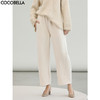 COCOBELLA软糯舒适哈伦裤女秋冬不挑腿型遮胯休闲裤PA3095 商品缩略图0