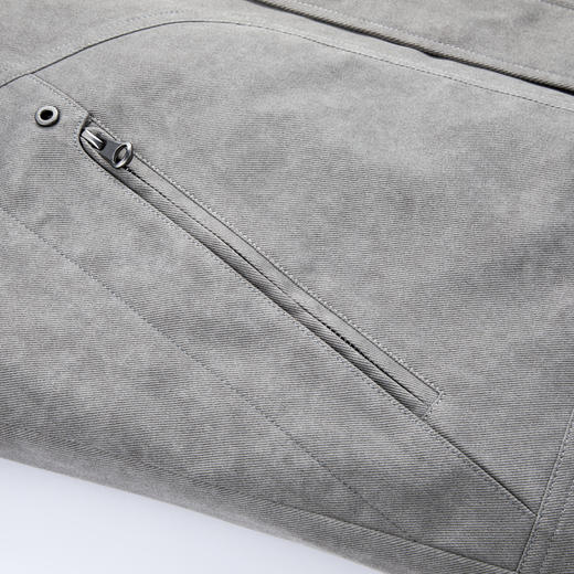 【潮流复古】圣得西男士翻领夹克2025年秋季新款易打理休闲风外套 商品图10